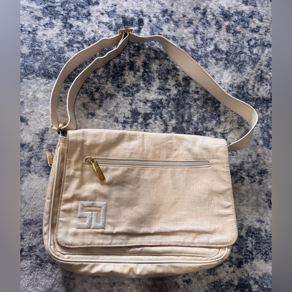Rare Vintage St. John Sport messenger bag purse